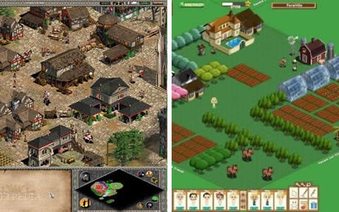 Popular Games Using Isometric Views - Age Of Empires & FarmVille
