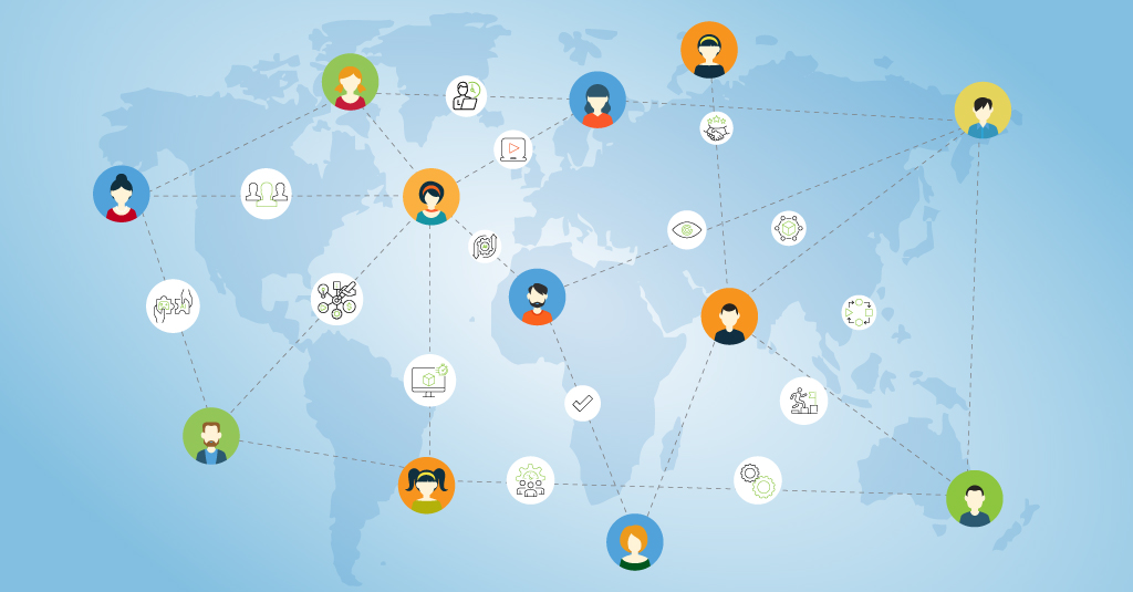 'Illustration of hyper-personalized learning paths adapting in real time' Use with a visual showing branching logic or AI-powered content adjustment