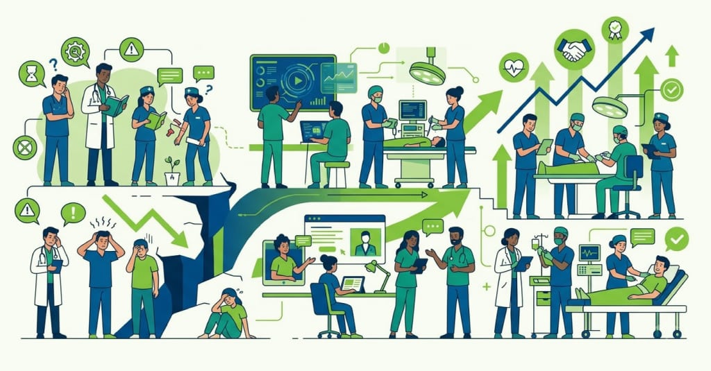 Five core areas of an effective healthcare staff training program