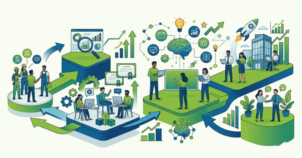 Four components of an effective workforce upskilling strategy
