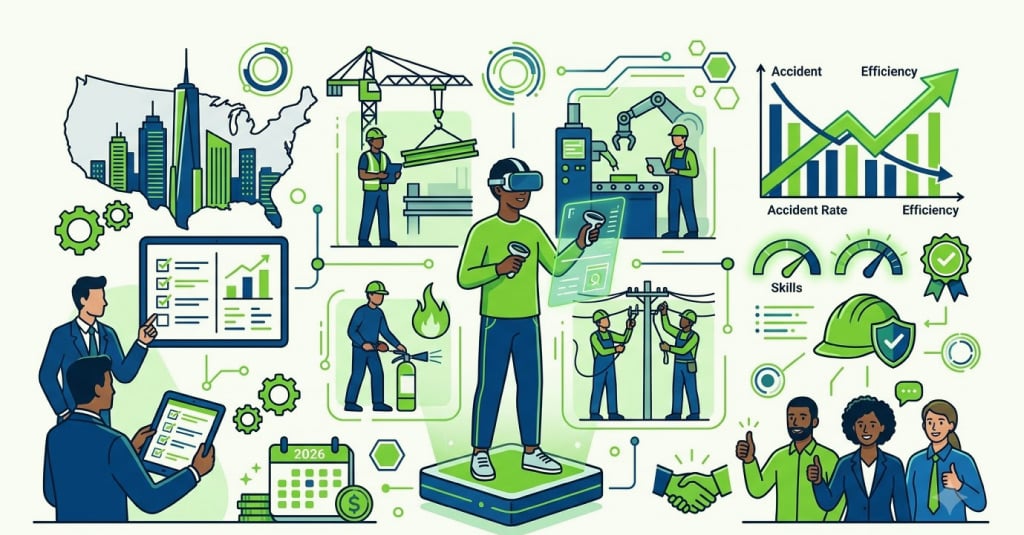 VR safety training use cases for high-risk enterprise tasks