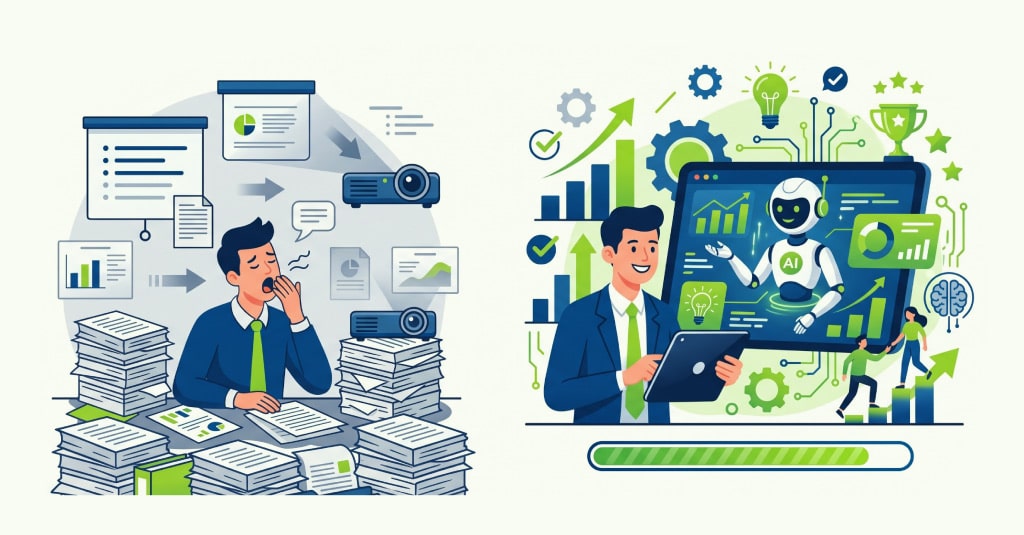 AI video training platform used for enterprise learning and employee training