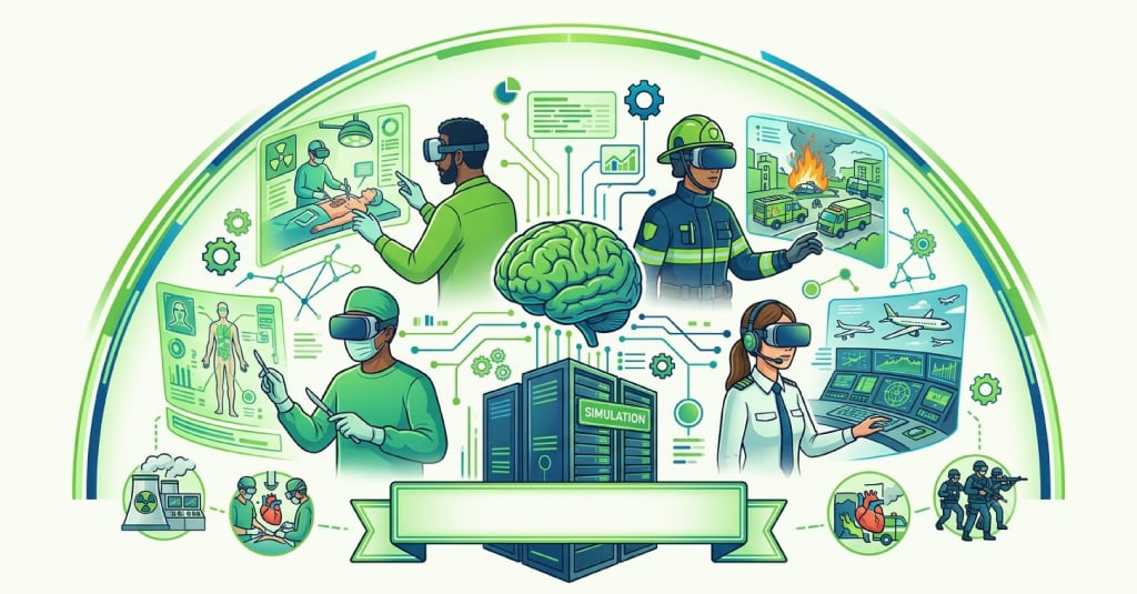 AI simulation-based learning platform for immersive enterprise training