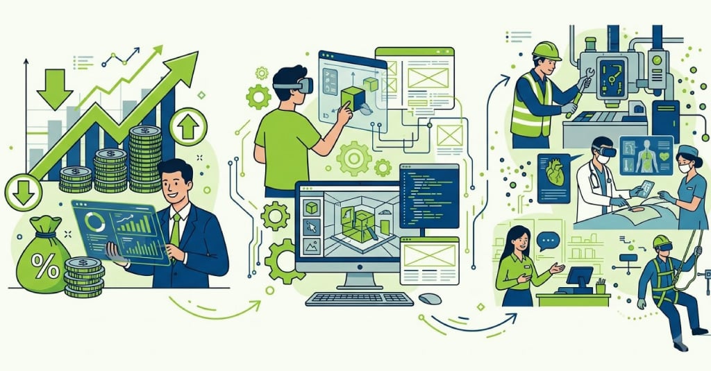 Three conditions that determine when virtual reality training earns its cost